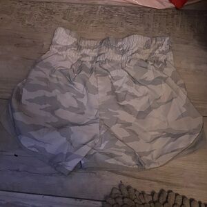 Camouflage Patterned Shorts
